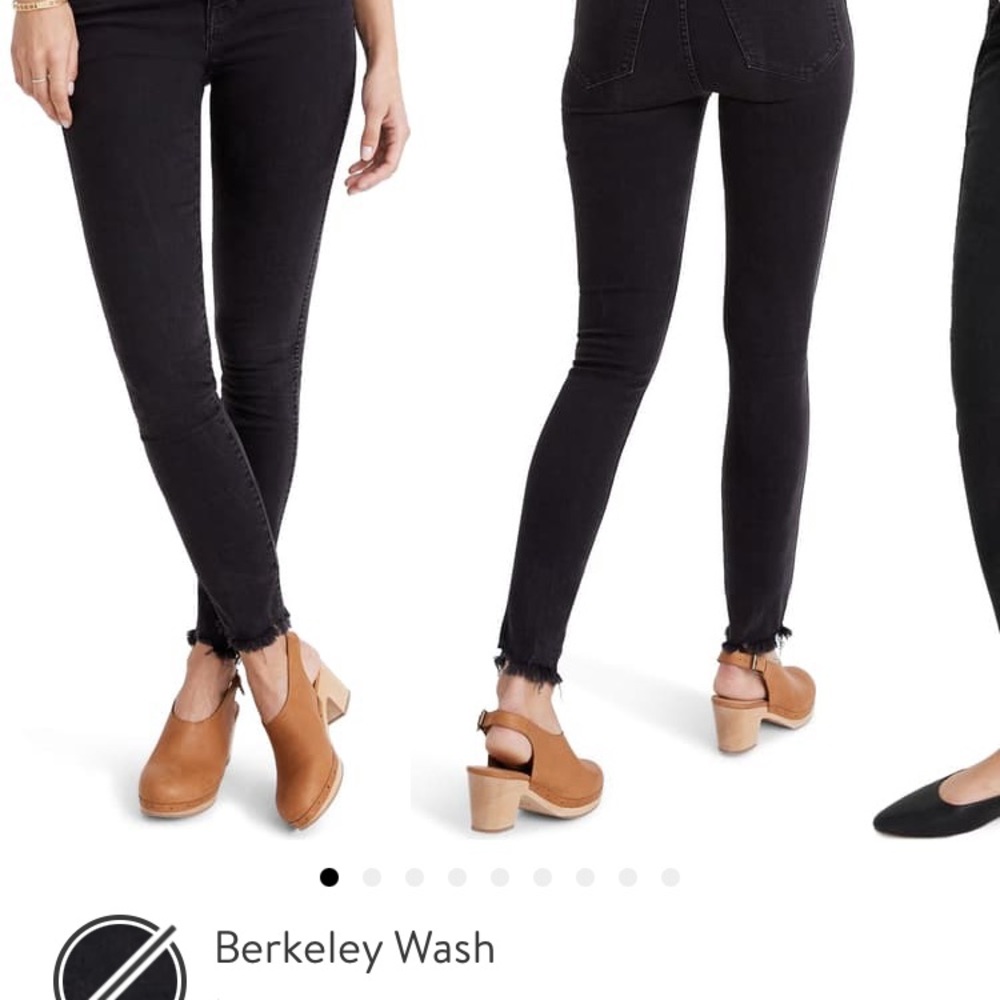Madewell 10” high rise skinny Jean